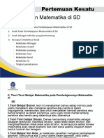 Materi 1 Pendidikan Matematika 1