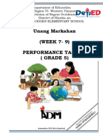 Performance Task Week 7-9