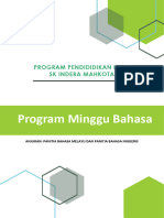 KERTAS KERJA PROGRAM MINGGU BAHASA