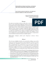 Nicoloso Et Al. (202-) Serviço de Inteligência Policial Penal - Estudos Frente Às Ações Aplicadas Por Organizações Criminosas