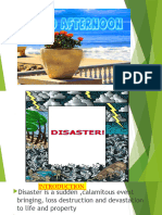 Disasters and Its Types