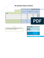 Planilla Remuneraciones