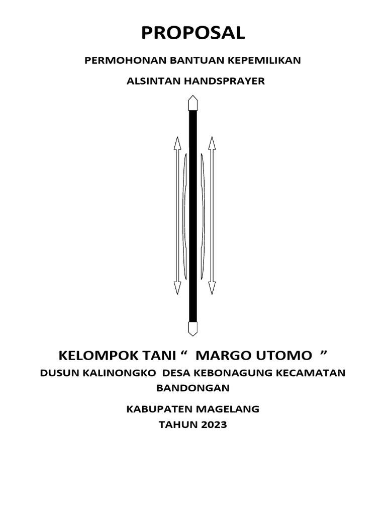 Contoh Proposal Handsprayer 2 | PDF