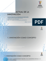 Taller Parte 3. ESTADO ACTUAL DE LA INNOVACION MARZO