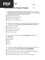 Quiz - CSM Exam 2