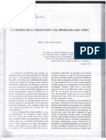 Laplanche. La Teori - A de La Sedu Cción y El Problema Del Otro