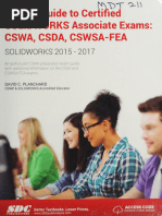 Official Guide To Certified SOLIDWORKS Associate Exams Planchard