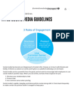 Intel Social Media Guidelines