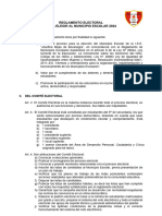 Reglamento para El Proceso Electoral 2023 JMB