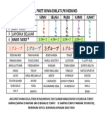 Jadwal Piket Siswa 2023 Sept