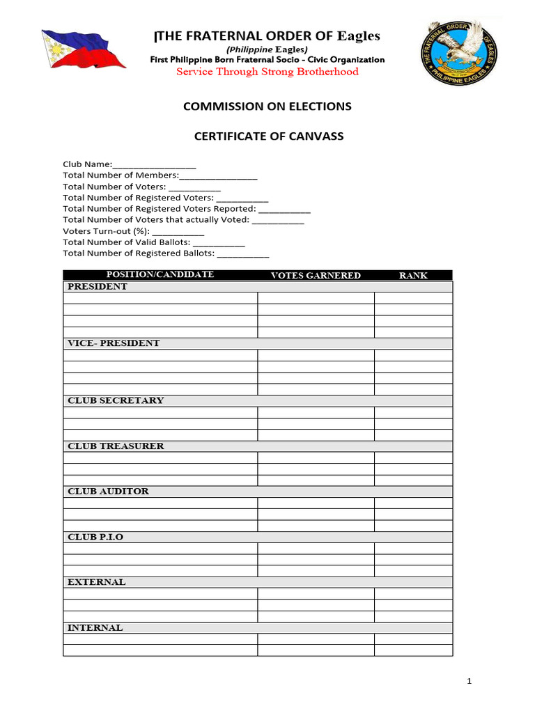 What Does Canvass Mean In Elections