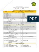 Jadwal ACLS Solo Desember 23 Update