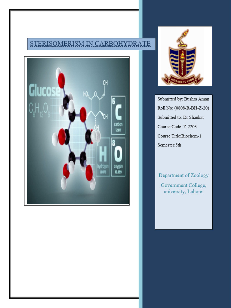 Erythro and Threo Stereochemistry in Carbohydrates