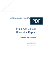 Csol 590 - Module 7 - Forensics Report