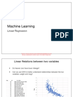 Introduction - To - ML - Linear - Regression - Lecture - Slides New