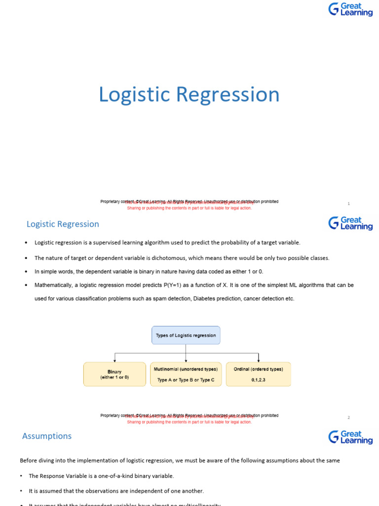 Logistic+regression Data | PDF | Receiver Operating Characteristic ...