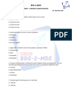 Endo Part - 5 (Chronic Complication) Without Answer