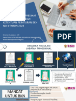 Bimtek Konversi Predikat Kinerja - PerBKN No. 3 Tahun 2023