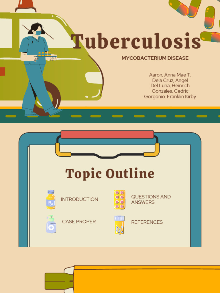 tuberculosis presentation pdf