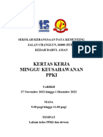 KERTAS KERJA Hari Keusahawanan PPKI SKPK