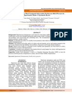 Jurnal Kajian Sistematik The Influence of Healthy Heart Gymnastic Intervention On Decrease Blood Pressure in