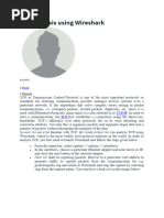 Analysis TCP Using Wireshark