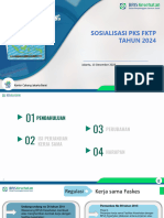 Sosialisasi PKS FKTP Tahun 2024 - Jakbar