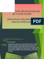 Rancangan Organisasi Dan Analisis Pekerjaan (Pertemuan 2)