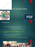 Benefits of Circle Time