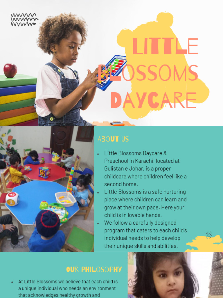 Little Blossoms Daycare Overview PDF Child Care Preschool