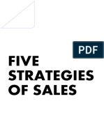 Five Strategies of Sales