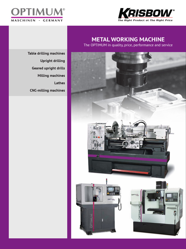 Brosur Optimum Revisi 2016 | PDF | Drill | Belt (Mechanical)