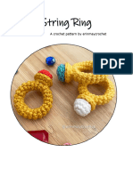 String Ring Amigurumi Crochet Pattern