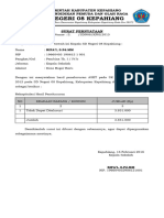 Surat Pernyataan Penghapusan Aset