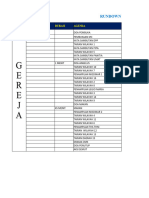 Rundown Acara Natal