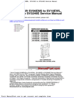 Aichi Forklift Sv06ens To Sv10ewl Sv1930e To Sv3246e Service Manual