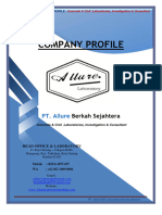 PT. Allure Berkah Sejahtera Laboratorium (COMPANY PROFILE)