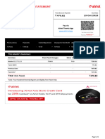 Mobile Bill Oct