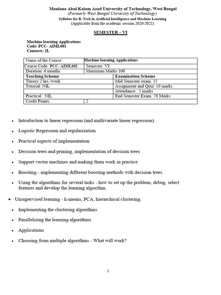 Makaut 6th semester syllabus pdf databases fuzzy logic