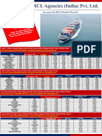 RCL West India - Export Schedule Nov 2023