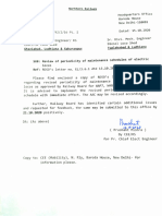 Revised Periodicity of Maintenance SCH