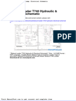 Bobcat Loader t740 Hydraulic Electrical Schematic