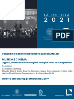 Programma Web - Musica e Cinema