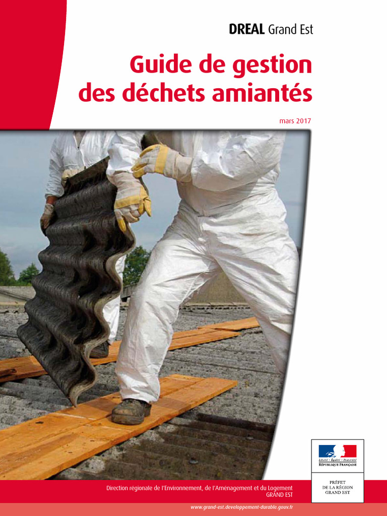 Guide de gestion des déchets amiantés | PDF | Amiante | Déchets