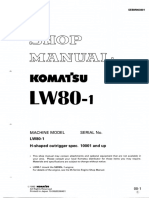 18155090-Komatsu Lw80-1 Service Repair Workshop Manual 10001 and Up