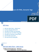 Slides 1.2 - Tổng quan về HTML, Semantic Tags