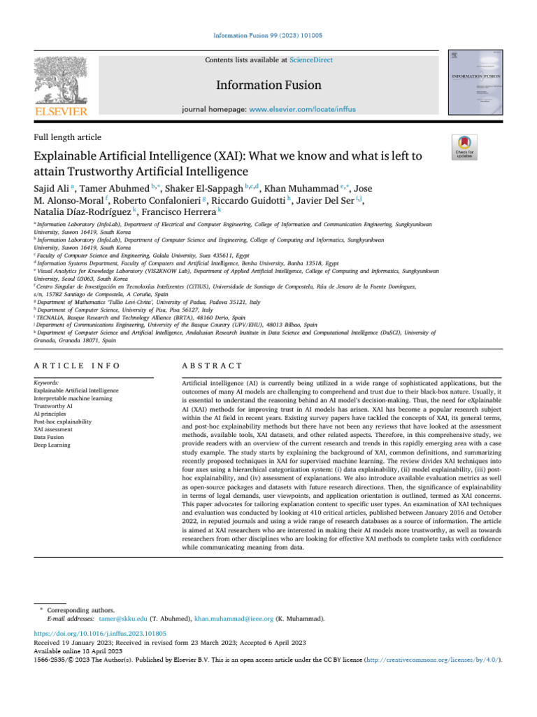 Different XAI Techniques | PDF | Artificial Intelligence | Intelligence