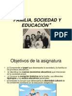 Sociedad, Familia y Educación. Faraco