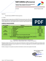 SURAT PANGGILAN TES PT. PERTAMINA (Persero) JAKARTA