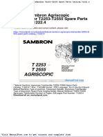 Bobcat Sambron Agriscopic Telehandler t2253 t2555 Spare Parts Catalog 71222 4